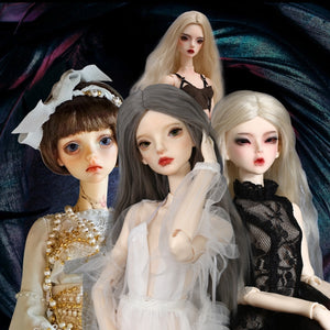 Freedomteller  1/4 Sybil BJD SD Doll 44cm Girl dollenchanted  Slender Body Free Eye Balls Fashion Shop Lillycat