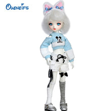 Load image into Gallery viewer, SQ Lab Moe Chibi 1/6 BJD SD Resin Model Baby Girls Boys Dolls Free Eyes High Quality Birthday Gifts Shop Fullset OUENEIFS
