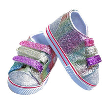 Load image into Gallery viewer, Doll Shoes 7 Cm Sequin Cute Sandals Shoes Boots For 18 Inch American&amp;43 Cm Baby New Born Doll Accessories Girl`s Toy  1/3 Blyth

