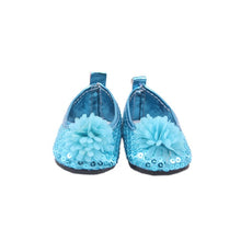Load image into Gallery viewer, Doll Shoes 7 Cm Sequin Cute Sandals Shoes Boots For 18 Inch American&amp;43 Cm Baby New Born Doll Accessories Girl`s Toy  1/3 Blyth
