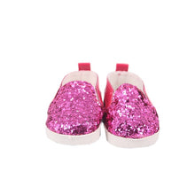 Load image into Gallery viewer, Doll Shoes 7 Cm Sequin Cute Sandals Shoes Boots For 18 Inch American&amp;43 Cm Baby New Born Doll Accessories Girl`s Toy  1/3 Blyth

