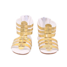 Load image into Gallery viewer, Doll Shoes 7 Cm Sequin Cute Sandals Shoes Boots For 18 Inch American&amp;43 Cm Baby New Born Doll Accessories Girl`s Toy  1/3 Blyth
