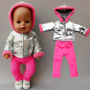 43cm New Born Baby Doll Clothes Summer Clothing 18 Inch American OG Girl Doll Jacket Coat