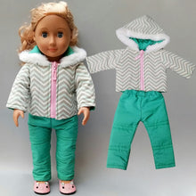 Load image into Gallery viewer, 43cm New Born Baby Doll Clothes Summer Clothing 18 Inch American OG Girl Doll Jacket Coat
