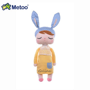 Personalized Metoo Angela Keppel Rabbit Doll girl Baby Stuffed Animals Sleeping Bunny Rabbit Plush Toys Soft Toy Customized Name
