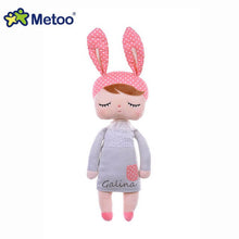 Load image into Gallery viewer, Personalized Metoo Angela Keppel Rabbit Doll girl Baby Stuffed Animals Sleeping Bunny Rabbit Plush Toys Soft Toy Customized Name
