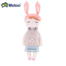 Load image into Gallery viewer, Personalized Metoo Angela Keppel Rabbit Doll girl Baby Stuffed Animals Sleeping Bunny Rabbit Plush Toys Soft Toy Customized Name
