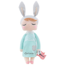 Load image into Gallery viewer, Personalized Metoo Angela Keppel Rabbit Doll girl Baby Stuffed Animals Sleeping Bunny Rabbit Plush Toys Soft Toy Customized Name

