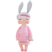 Load image into Gallery viewer, Personalized Metoo Angela Keppel Rabbit Doll girl Baby Stuffed Animals Sleeping Bunny Rabbit Plush Toys Soft Toy Customized Name
