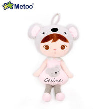Load image into Gallery viewer, Personalized Metoo Angela Keppel Rabbit Doll girl Baby Stuffed Animals Sleeping Bunny Rabbit Plush Toys Soft Toy Customized Name
