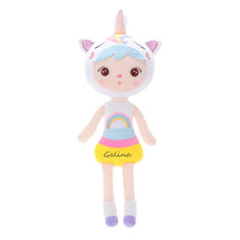 Load image into Gallery viewer, Personalized Metoo Angela Keppel Rabbit Doll girl Baby Stuffed Animals Sleeping Bunny Rabbit Plush Toys Soft Toy Customized Name
