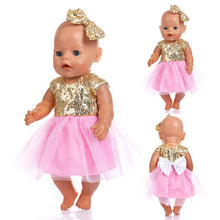 Load image into Gallery viewer, New Fashion Dress Wear For 43cm  Baby Doll 17 Inch Born Babies Dolls Clothes And Accessories, Balloon not included

