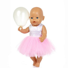 Load image into Gallery viewer, New Fashion Dress Wear For 43cm  Baby Doll 17 Inch Born Babies Dolls Clothes And Accessories, Balloon not included
