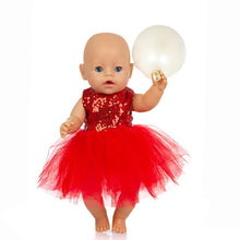 Load image into Gallery viewer, New Fashion Dress Wear For 43cm  Baby Doll 17 Inch Born Babies Dolls Clothes And Accessories, Balloon not included
