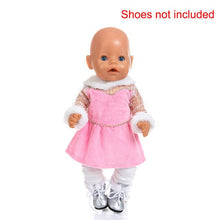 Load image into Gallery viewer, New Fashion Dress Wear For 43cm  Baby Doll 17 Inch Born Babies Dolls Clothes And Accessories, Balloon not included
