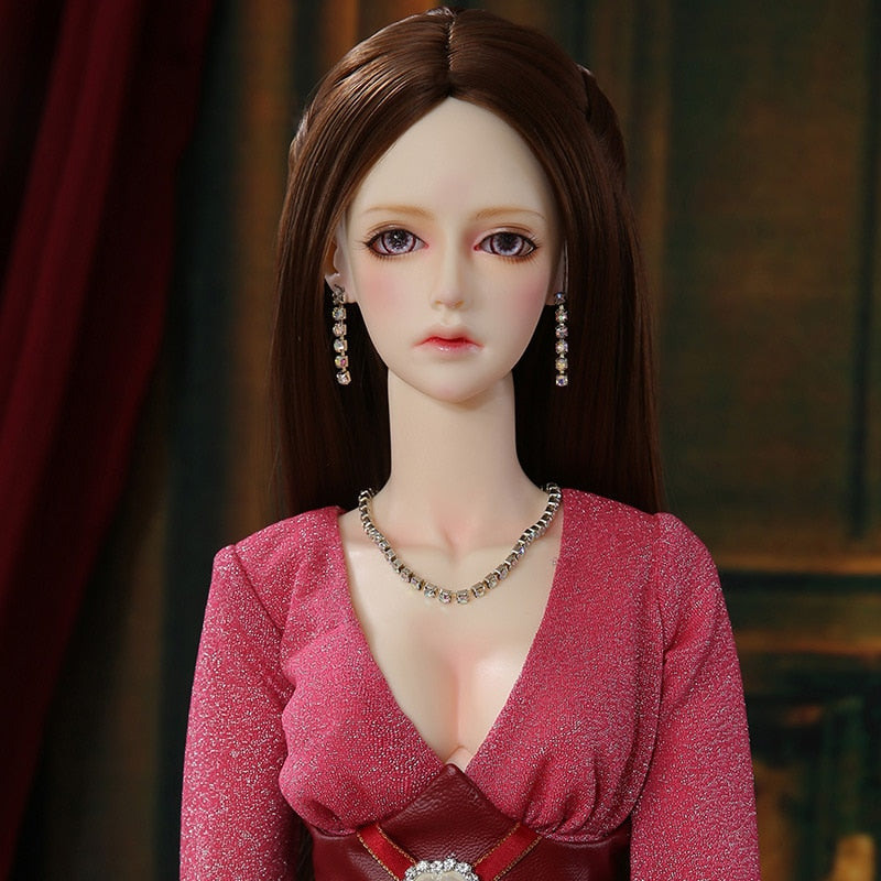 Doll BJD Lampu Super Gem 1/3 doll movable Joint cosmetics dolls fullset complete professional make up Fashion Gift