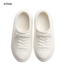 Load image into Gallery viewer, 1 Pair 5cm Doll Shoes Denim Slippers For Dolls Fashion Denim Mini Shoes 1/6 For Handmade Dolls High Top Plimsolls Mini Sneakers
